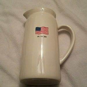 Rae Dunn Fourth of July pitcher